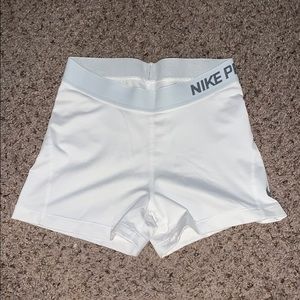 Nike pro spandex shorts